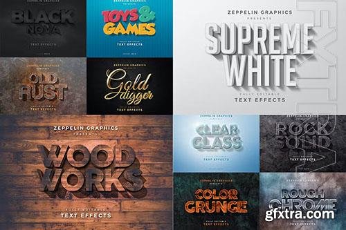 3D Text Effects Vol.4 PSD