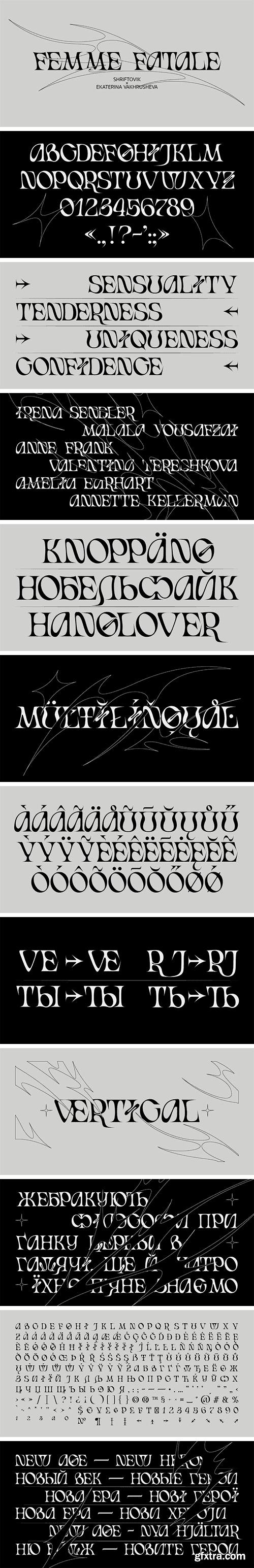 SK Femme Fatale Font