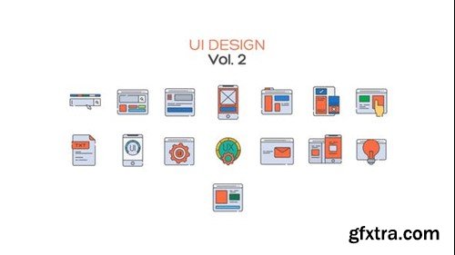 Videohive UI Design Icons Vol.2 40638810