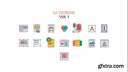 Videohive UI Design Icons Vol.1 40638793