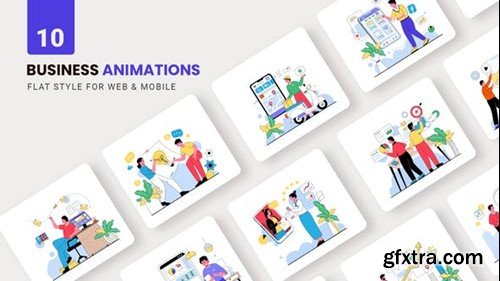 Videohive Business Animations - Flat Concept 40657113