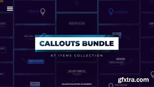 Videohive CallOuts Bundle 40628872