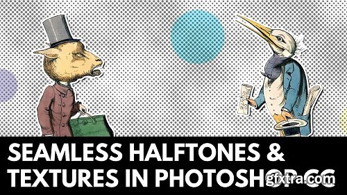 Photoshop Seamless textures & halftones to make and sell - A Graphic Design for Lunch™ Class