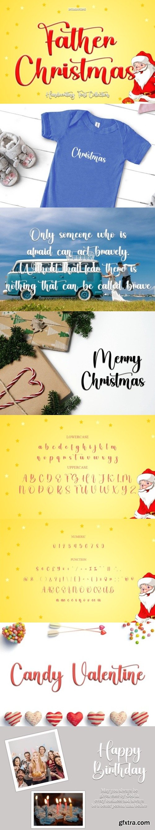 Father Christmas Font