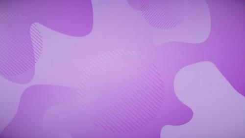 Videohive - Abstract Purple Gradient Shapes Background - 40666088 - 40666088