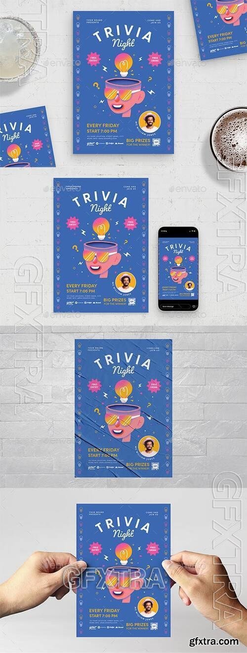 Trivia Night Flyer Template 40532171