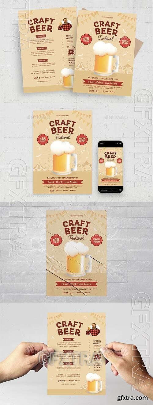 Beer Flyer Template 40532151