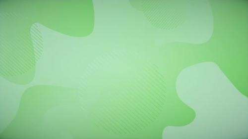 Videohive - Abstract Green Gradient Shapes Background - 40673854 - 40673854