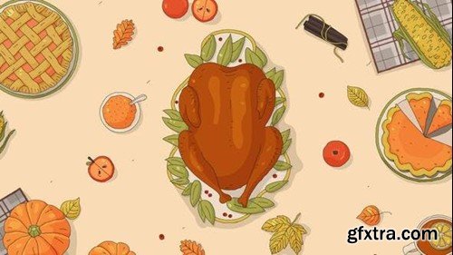 Videohive Thanksgiving Day Logo Reveal 40727223