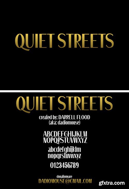 Quiet Streets Font