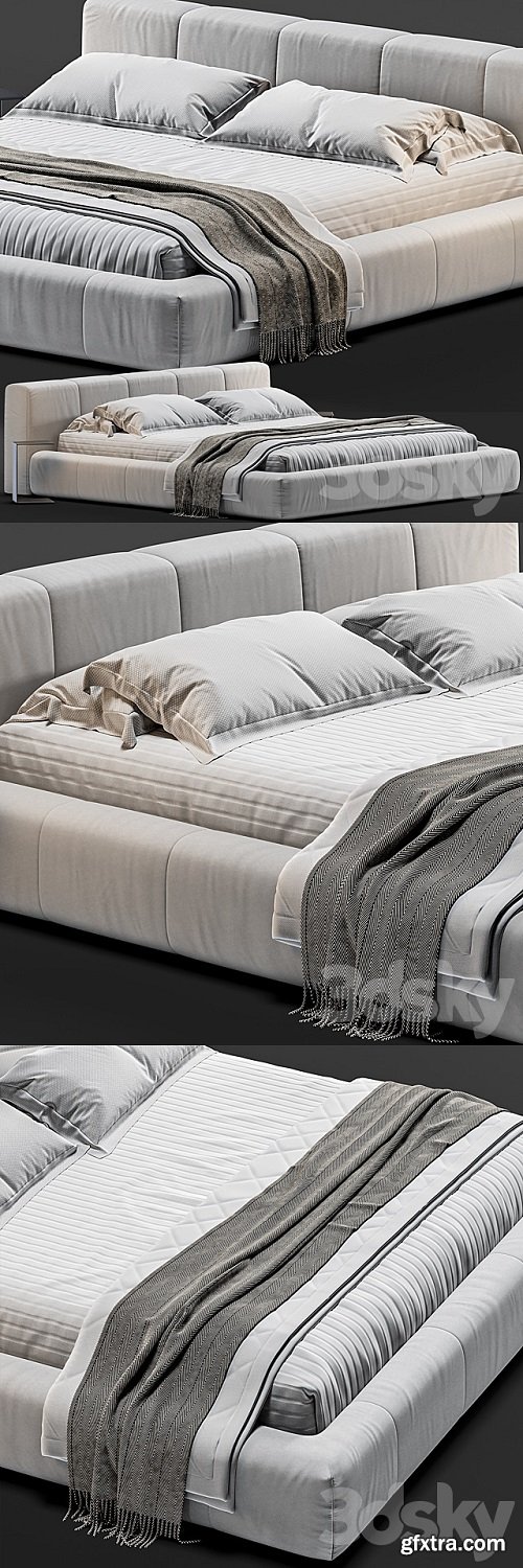 Saba Italia Pixel Bed