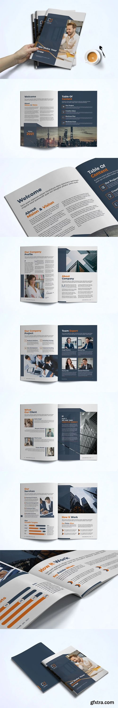 Business Brochure InDesign Template [A4/US Letter]