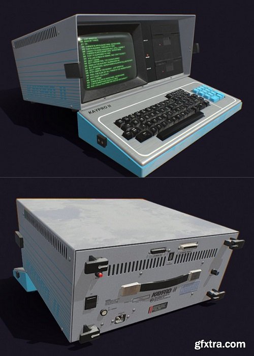 KayPro 2 Computer 3D Model