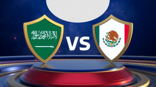 Videohive - Saudi Arabia Vs Mexico Sports Vs Card Opener - 40685606 - 40685606