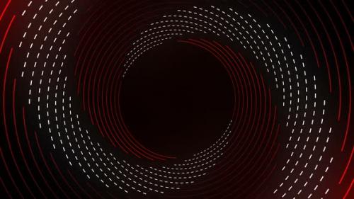 Videohive - Circular Continual Streaming Background - 40685884 - 40685884