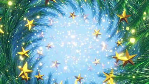 Videohive - Stars Celebrating In Christmas 03 HD - 40685894 - 40685894