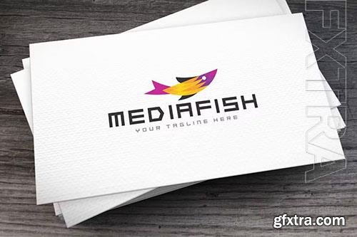 Media Fish Logo Template