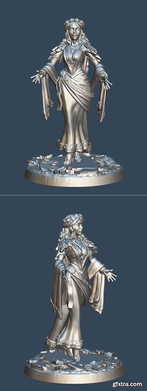 Daughter of Aphrodite and Dark Elf Talon – 3D Print