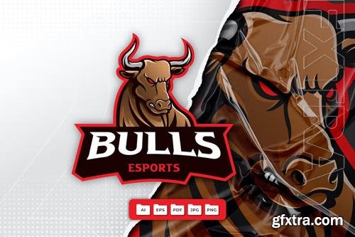 Bull Mascot Logo Design