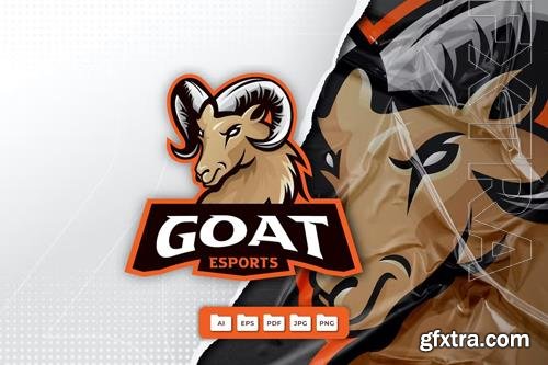 Goat Mascot Logo Design