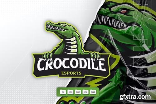 Crocodile Mascot Logo Design