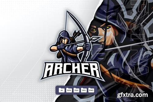 Archer Mascot Logo Design