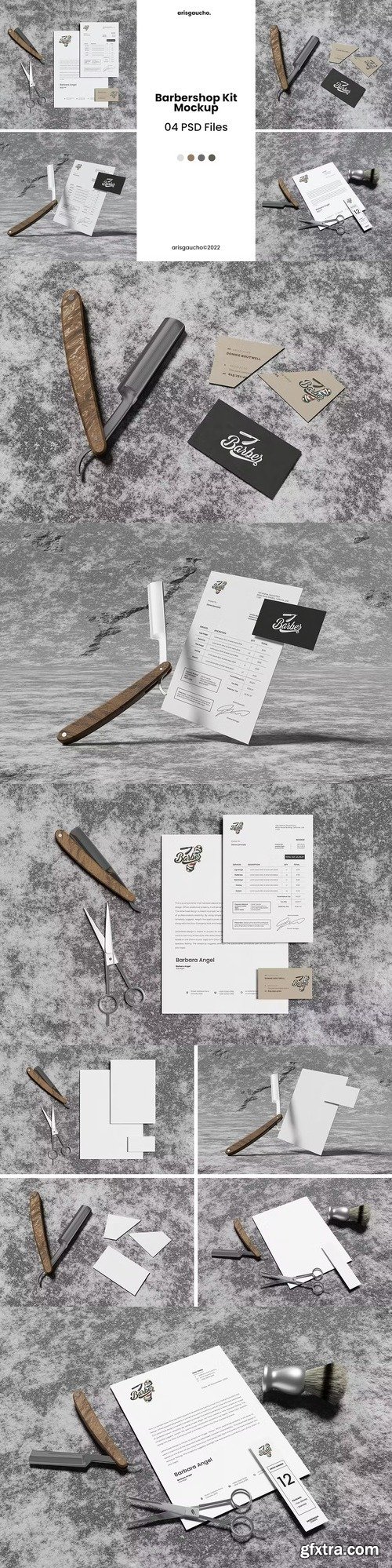 Barbershop Mockup Kit