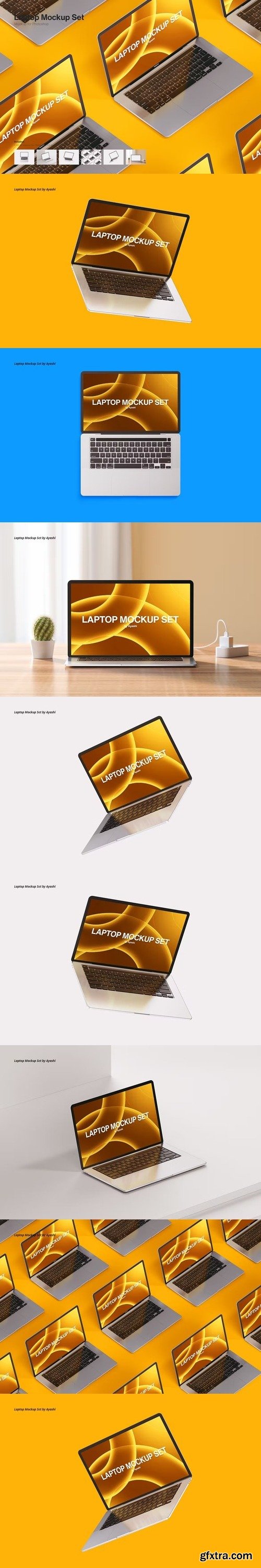 Laptop Macbook Mockup