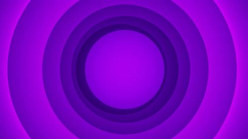 Videohive - Purple Graident Moving Cartoon Circle Frame Seamless Animation - 40683083 - 40683083