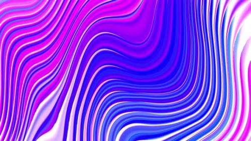 Videohive - Animated blue gradient wave seamless line motion background - 40685904 - 40685904