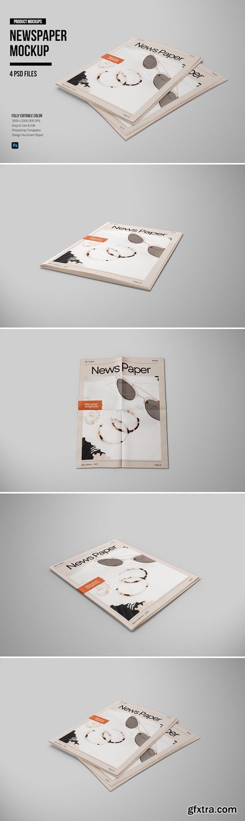 Newspaper Mockup 26HAAFZ