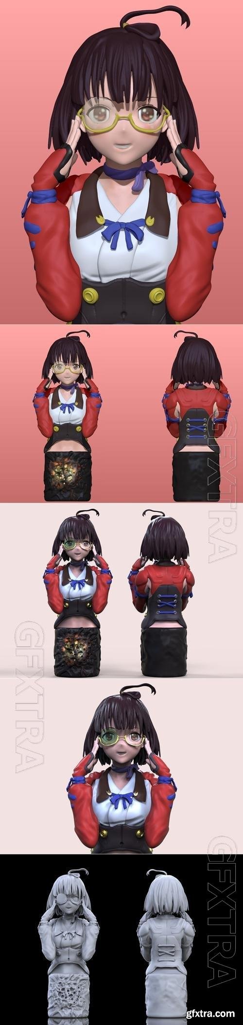 Mumei Bust 3D Print