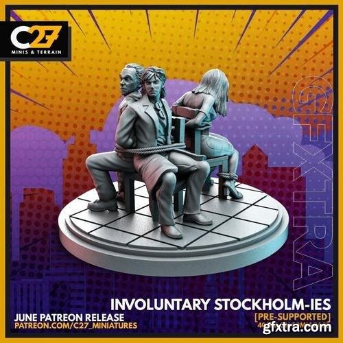 C27 Miniatures - Involuntary Stockholm-ies 3D Print