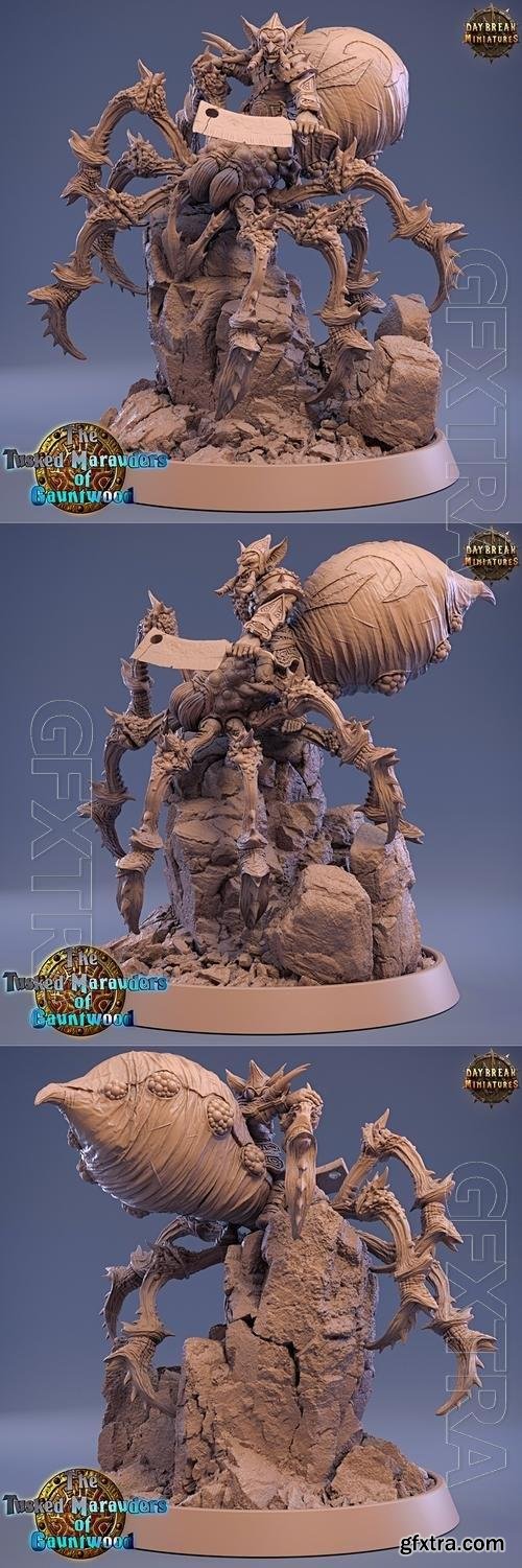 Daybreak Miniatures - Havor Split on Black Webber 3D Print