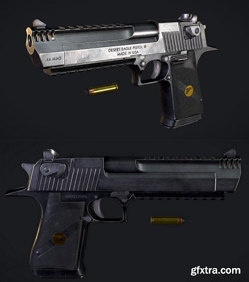 Desert Eagle 3D Model