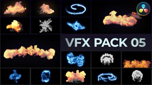 Videohive - VFX Elements Pack 05 for DaVinci Resolve - 40657303 - 40657303