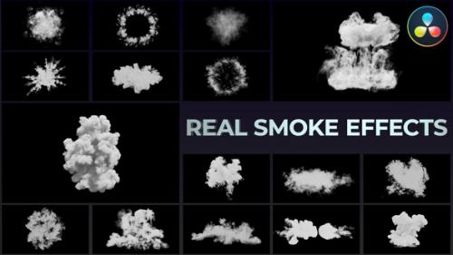 Videohive - Real Smoke Effects DaVinci Resolve - 40657314 - 40657314