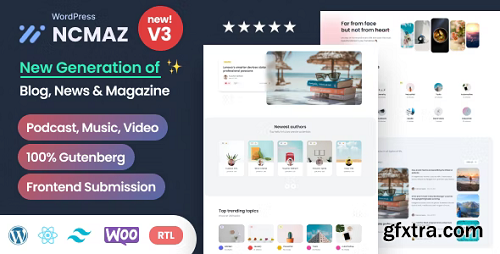 ThemeForest - Ncmaz - Blog Magazine WordPress Theme v4.1.4