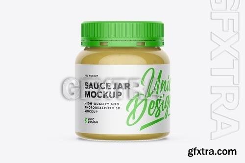 Sauce Jar Mockup FUFUEPQ