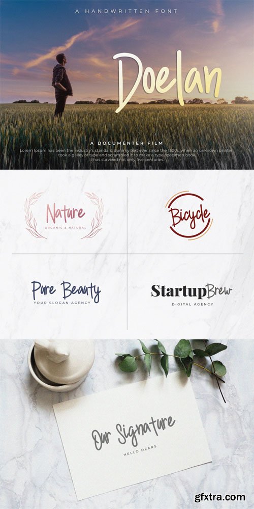 Doelan - Handwritten Font