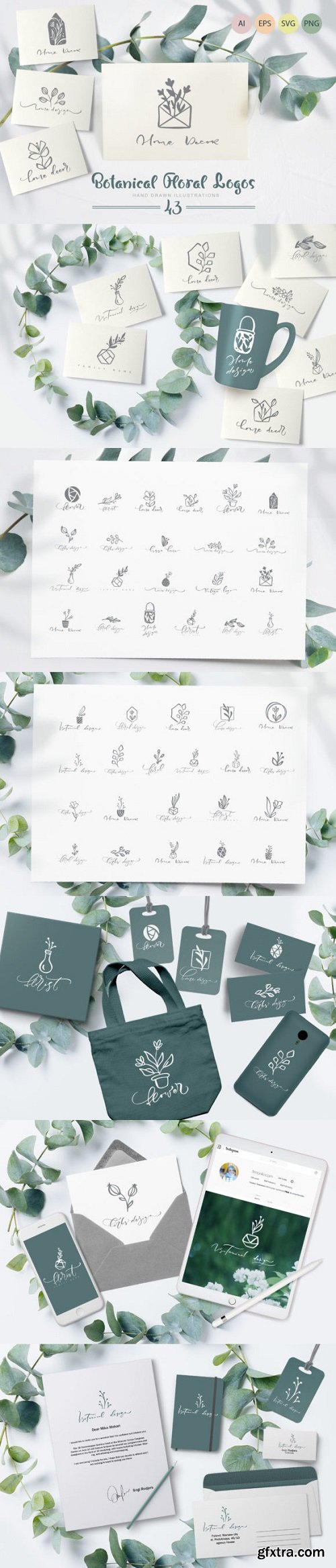 Botanical Floral Logos