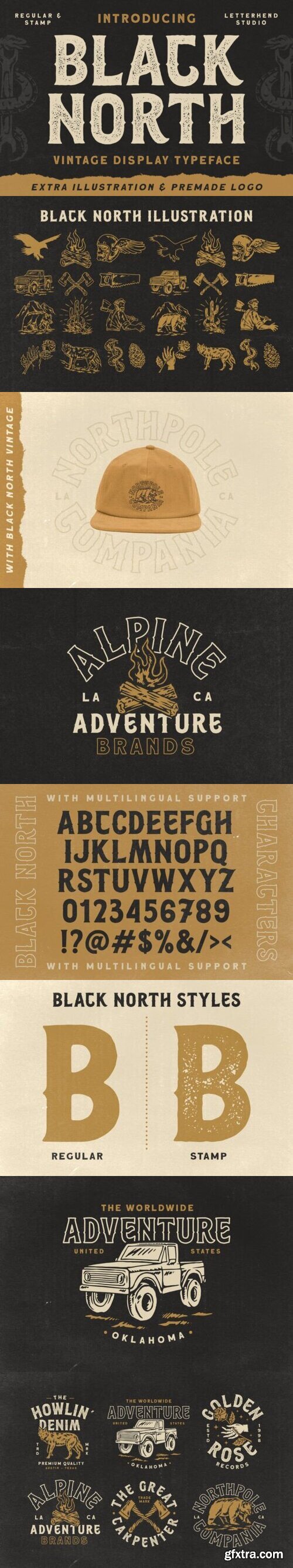 Black North Font