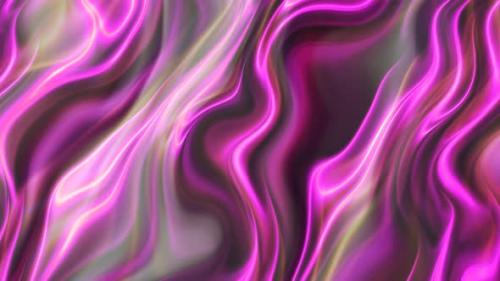 Videohive - Pink Abstract Liquid Wave Background Animation - 40704925 - 40704925