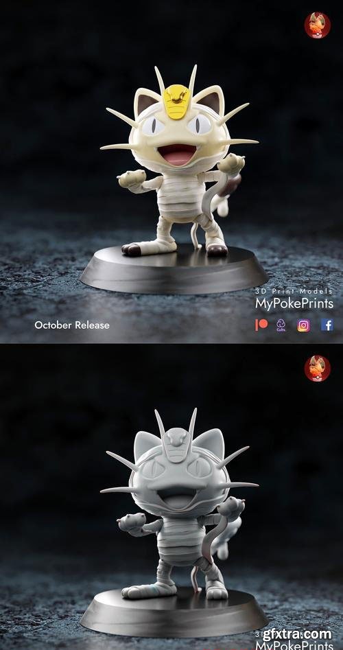 Halloween Meowth – 3D Print