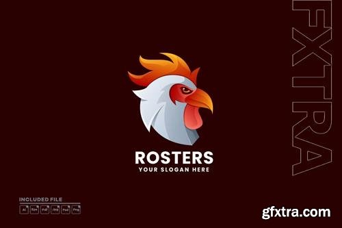 Rooster Logo PSD