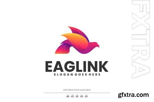 Eagle Gradient Logo PSD