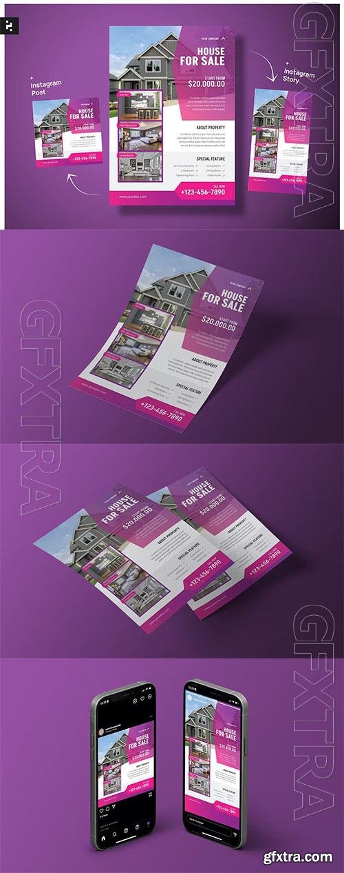 Real Estate Flyer PSD