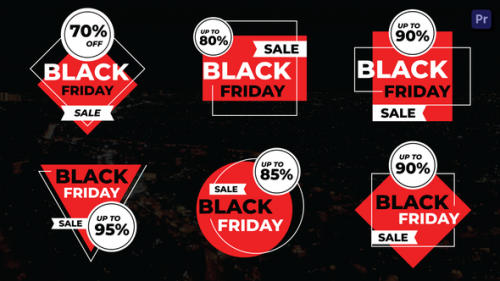 Videohive - Black Friday Titles | Premiere Pro - 40723372 - 40723372