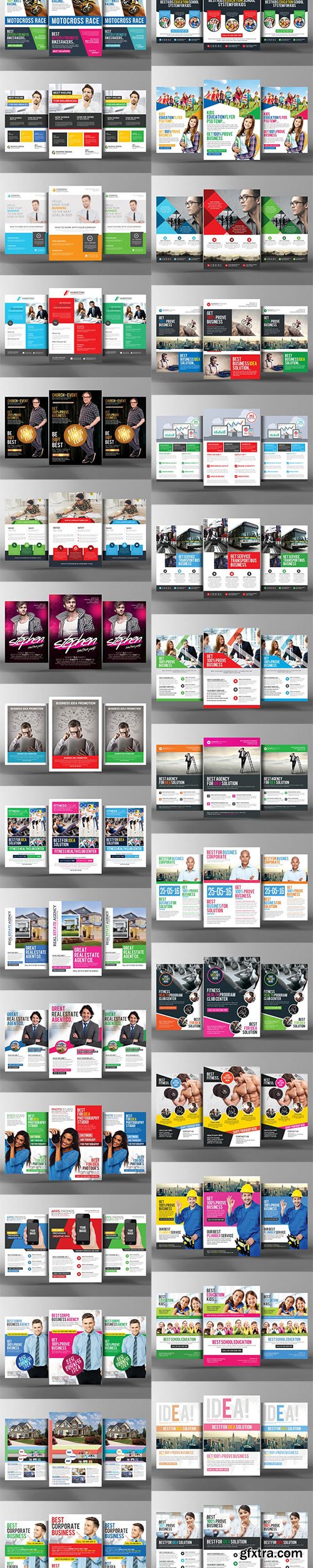 85 Corporate Business Flyers Bundle