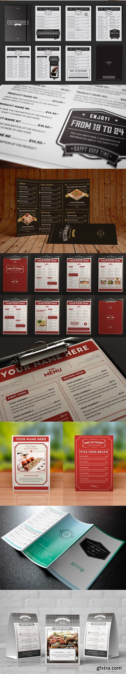 Food Menus Megabundle